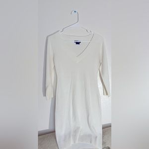 White Sweater Dress